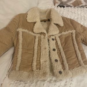 BEBE Corduroy Coat